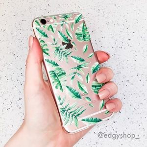 Tropical Leaves iPhone Case